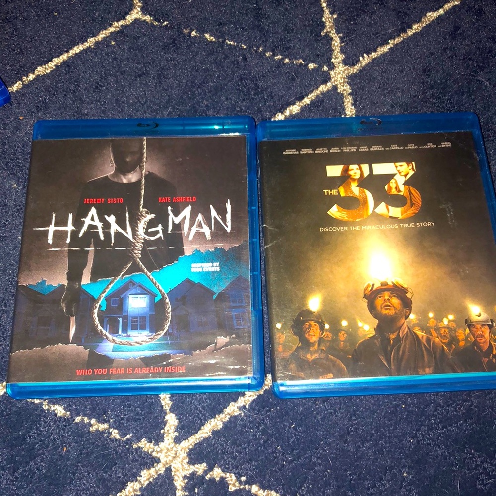 Blu ray bundle horrors /suspense